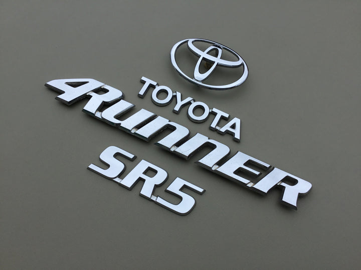 1996-2002 Toyota 4Runner SR5 Tailgate Emblem Set