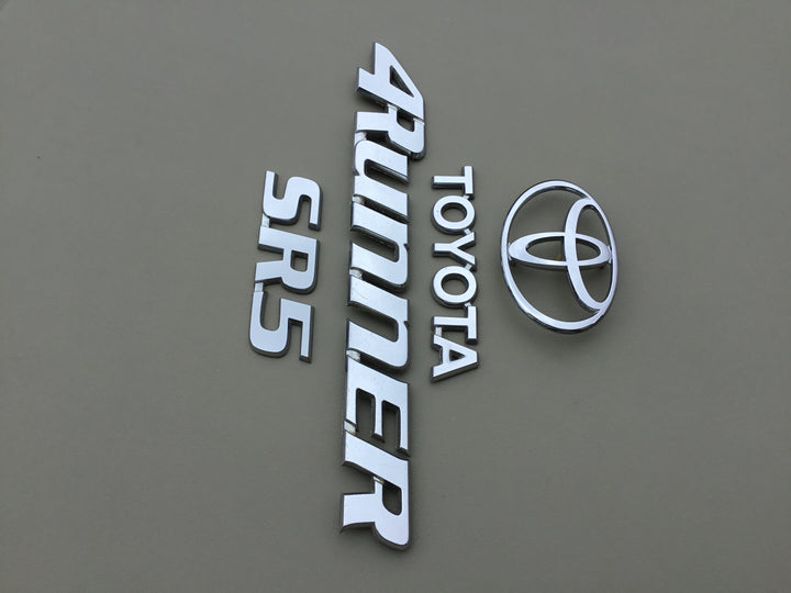 1996-2002 Toyota 4Runner SR5 Tailgate Emblem Set
