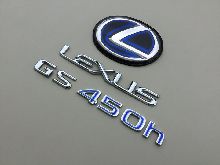 2007-2011 Lexus GS400h Hybrid Trunk Emblem Set