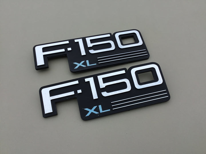 1992-1997 Ford F-150 XL Fender Emblem Set
