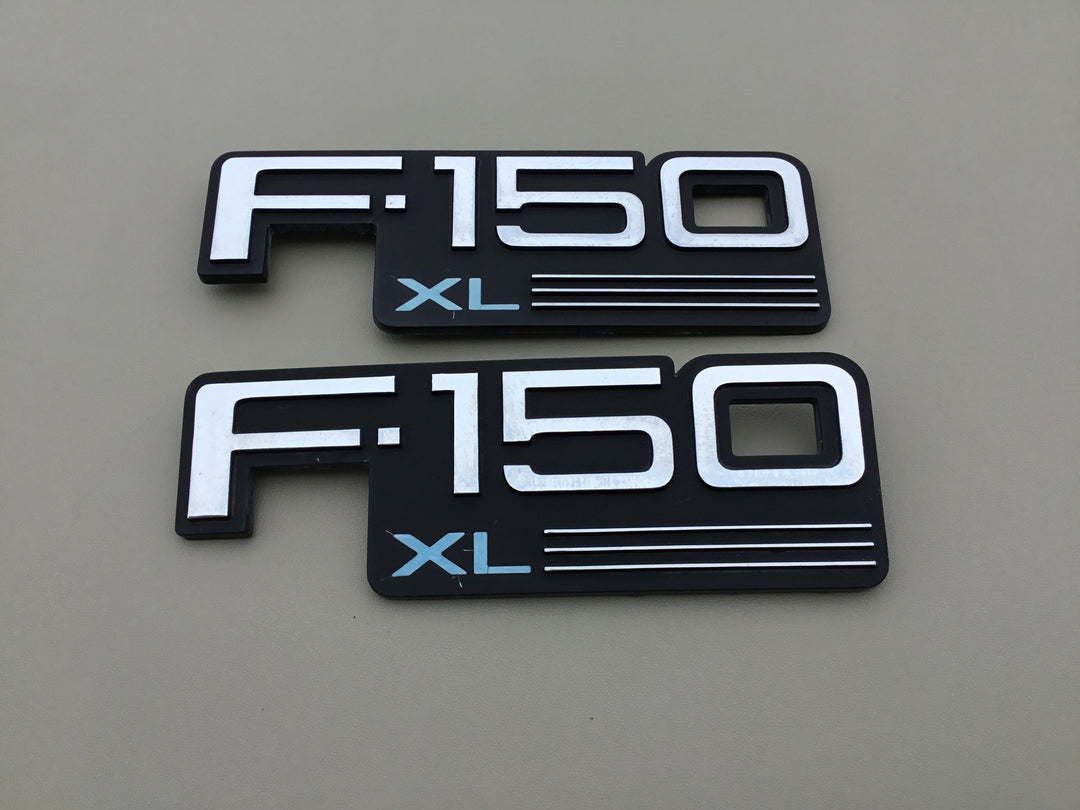 1992-1997 Ford F-150 XL Fender Emblem Set