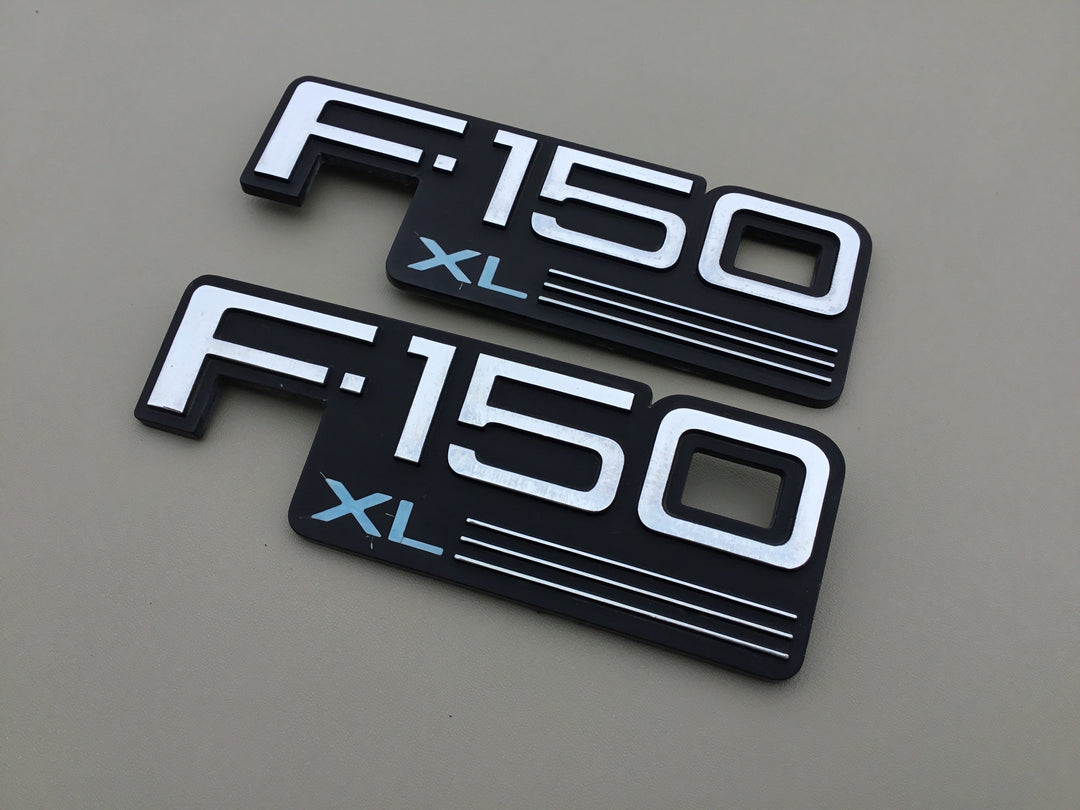 1992-1997 Ford F-150 XL Fender Emblem Set