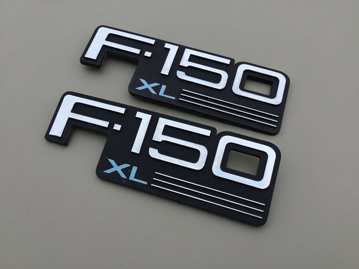 1992-1997 Ford F-150 XL Fender Emblem Set