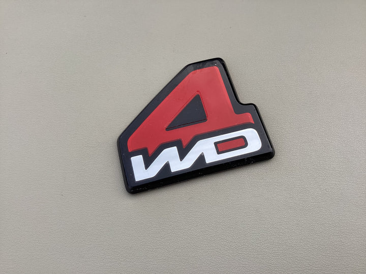 1986-1991 Isuzu Trooper 4WD Tailgate Emblem