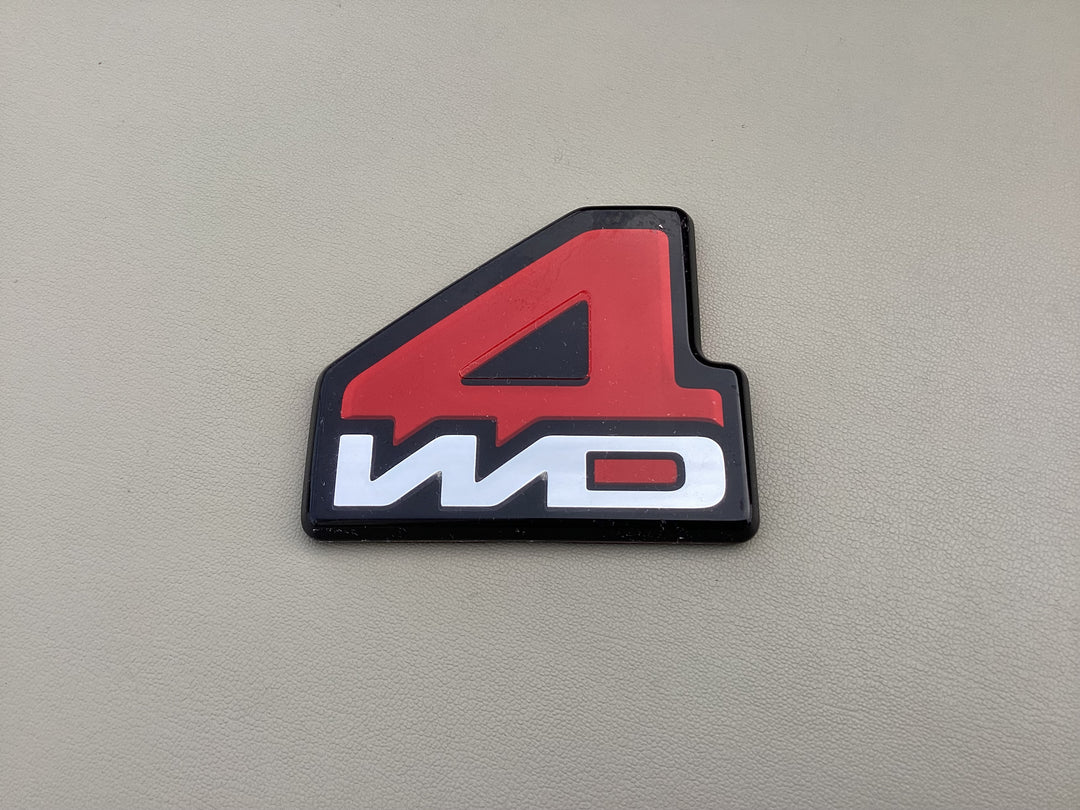 1986-1991 Isuzu Trooper 4WD Tailgate Emblem