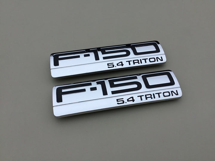 2000-2004 Ford F-150 5.4 Triton Fender Emblem Set