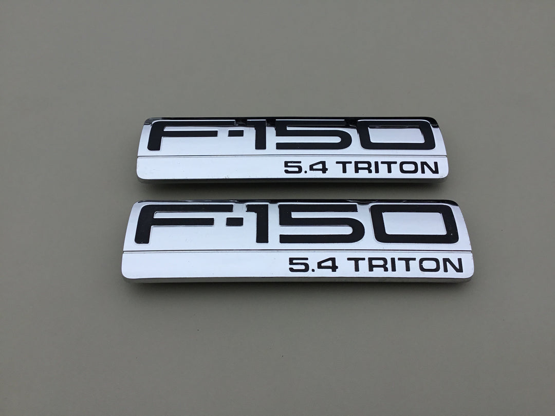 2000-2004 Ford F-150 5.4 Triton Fender Emblem Set