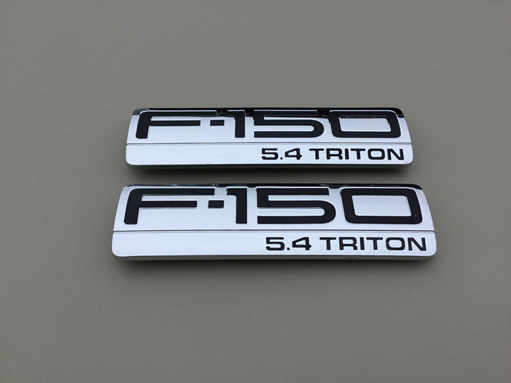 2000-2004 Ford F-150 5.4 Triton Fender Emblem Set