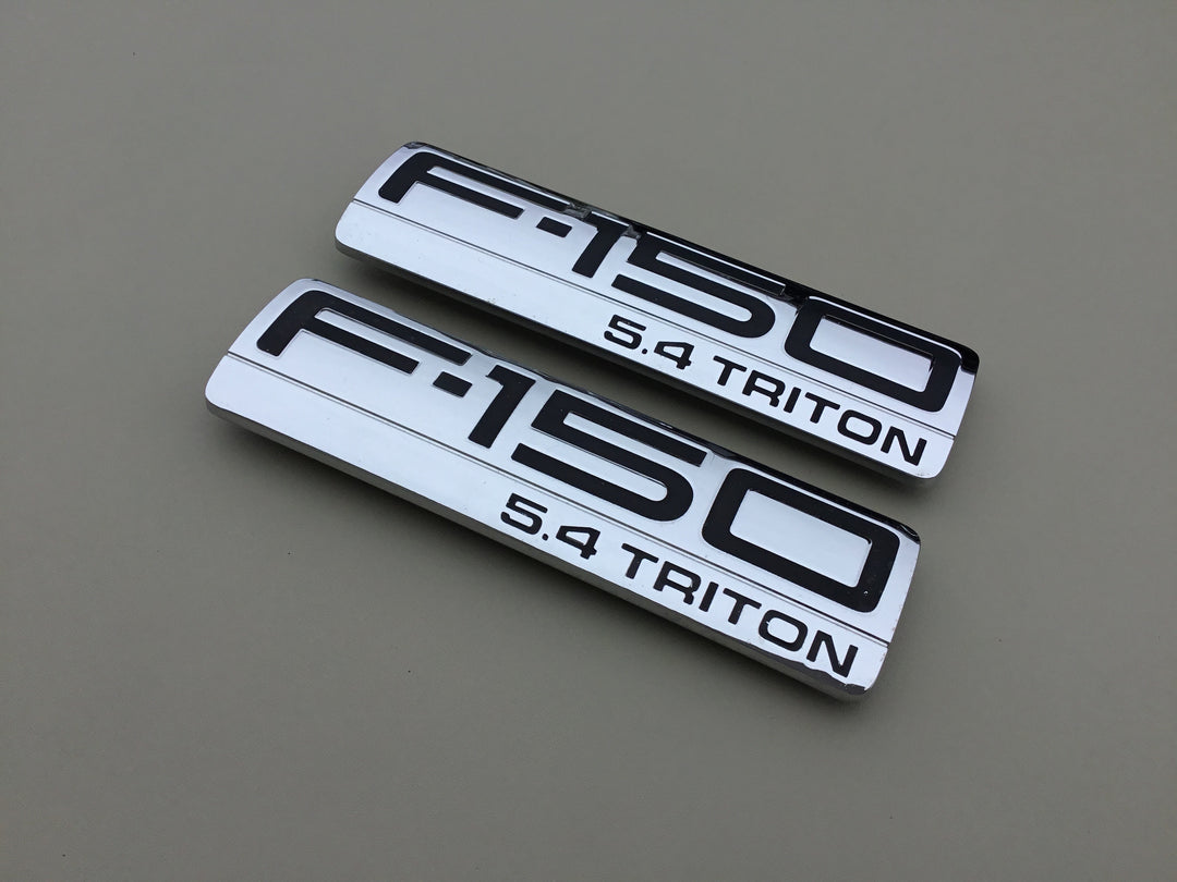 2000-2004 Ford F-150 5.4 Triton Fender Emblem Set