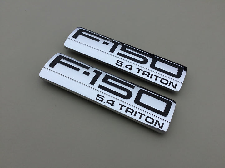 2000-2004 Ford F-150 5.4 Triton Fender Emblem Set