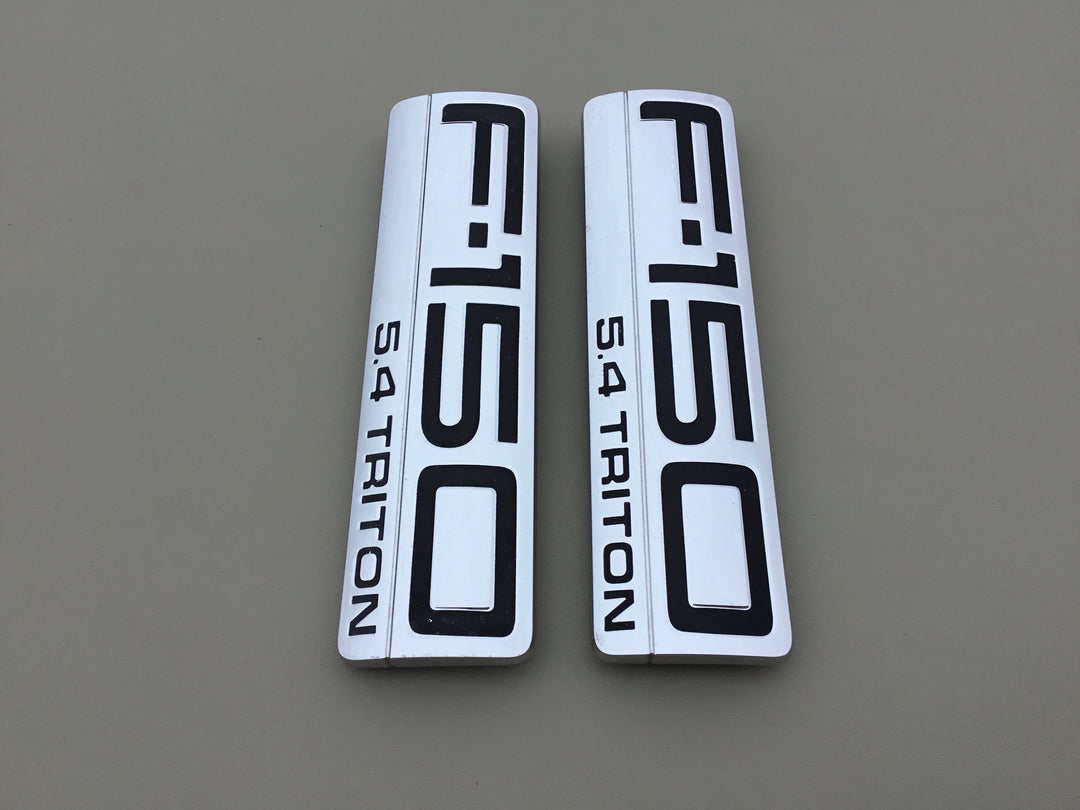 2000-2004 Ford F-150 5.4 Triton Fender Emblem Set