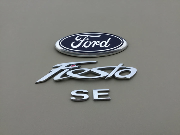 2011-2015 Ford Fiesta SE Trunk Emblem Set
