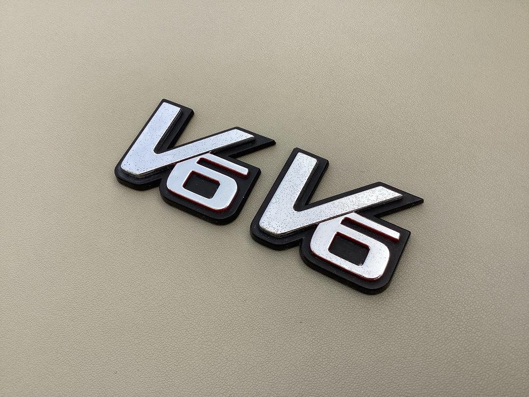 1989-1991 Isuzu Trooper V6 Fender Emblem Set
