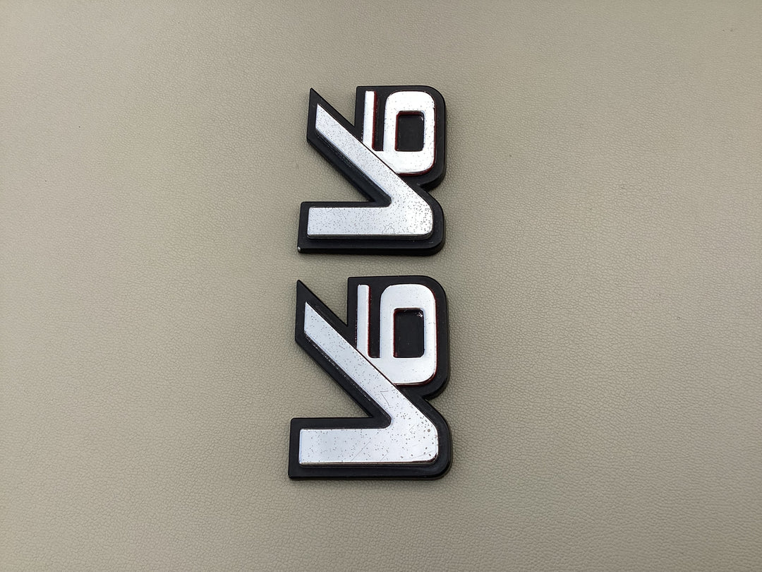 1989-1991 Isuzu Trooper V6 Fender Emblem Set