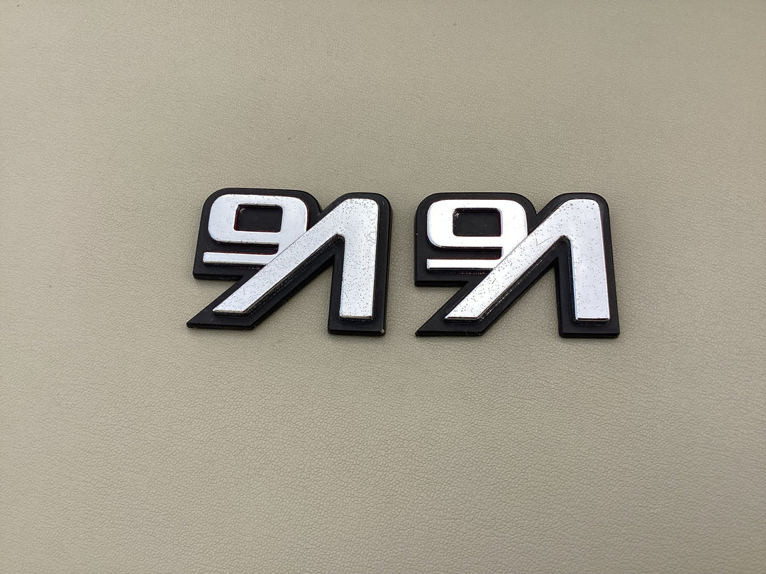 1989-1991 Isuzu Trooper V6 Fender Emblem Set
