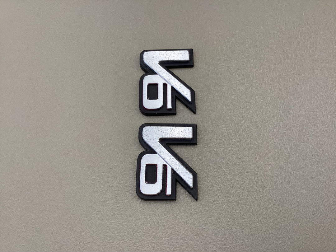 1989-1991 Isuzu Trooper V6 Fender Emblem Set