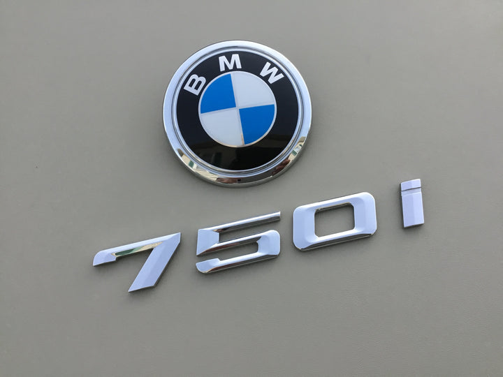 2006-2008 BMW 750i Trunk Emblem Set