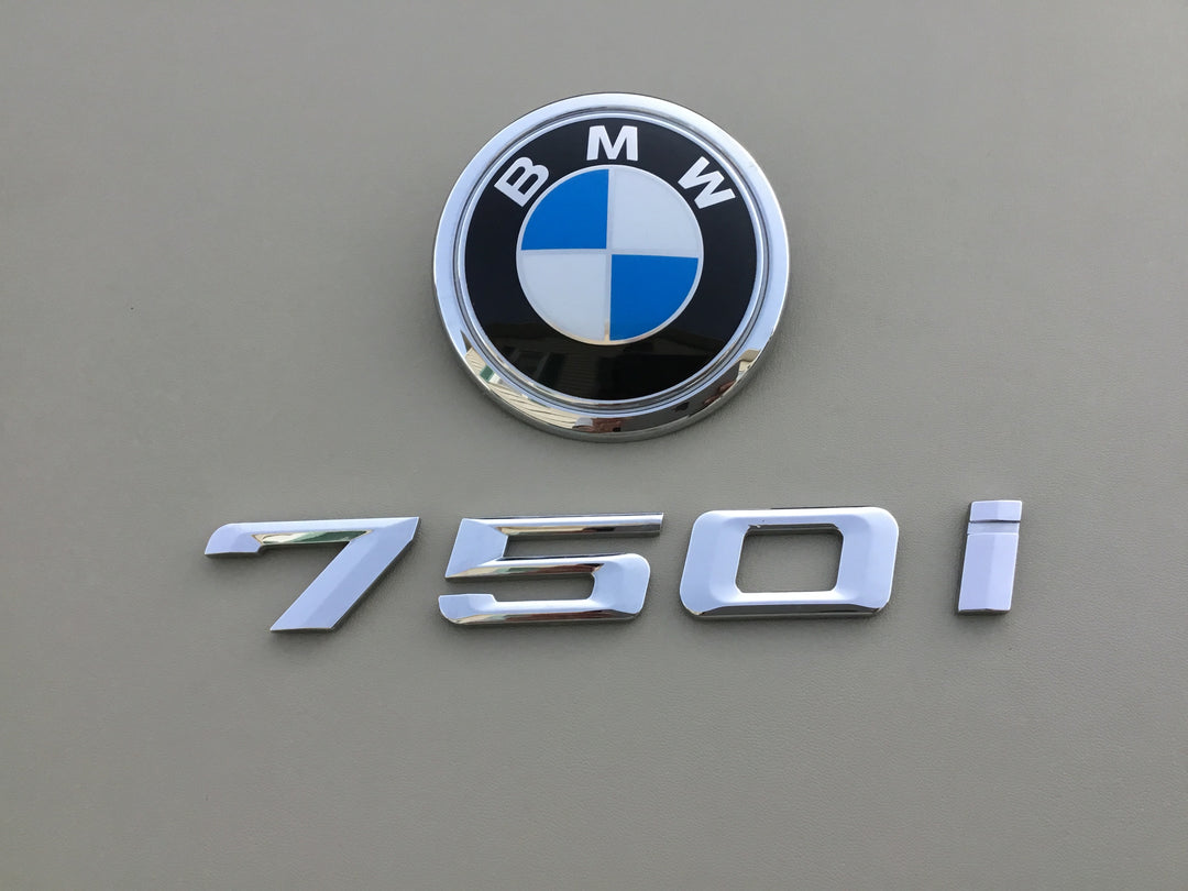 2006-2008 BMW 750i Trunk Emblem Set