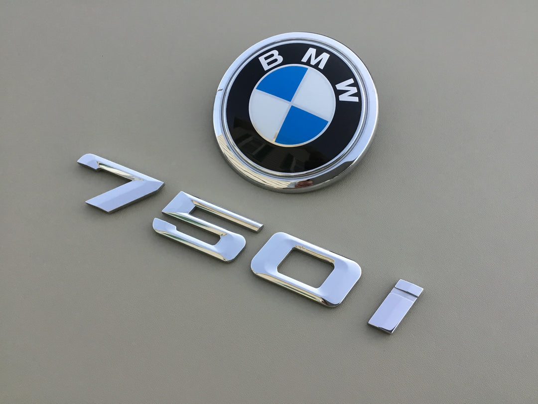 2006-2008 BMW 750i Trunk Emblem Set