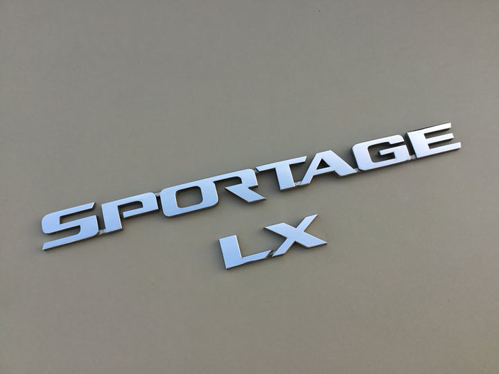 2005-2010 Kia Sportage LX Tailgate Emblem Set