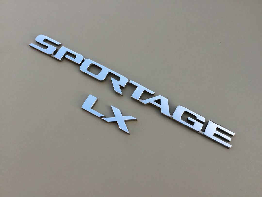2005-2010 Kia Sportage LX Tailgate Emblem Set