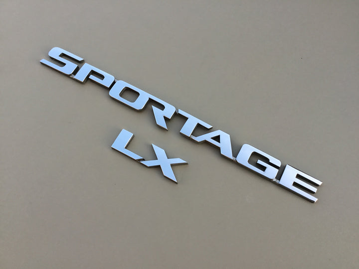 2005-2010 Kia Sportage LX Tailgate Emblem Set