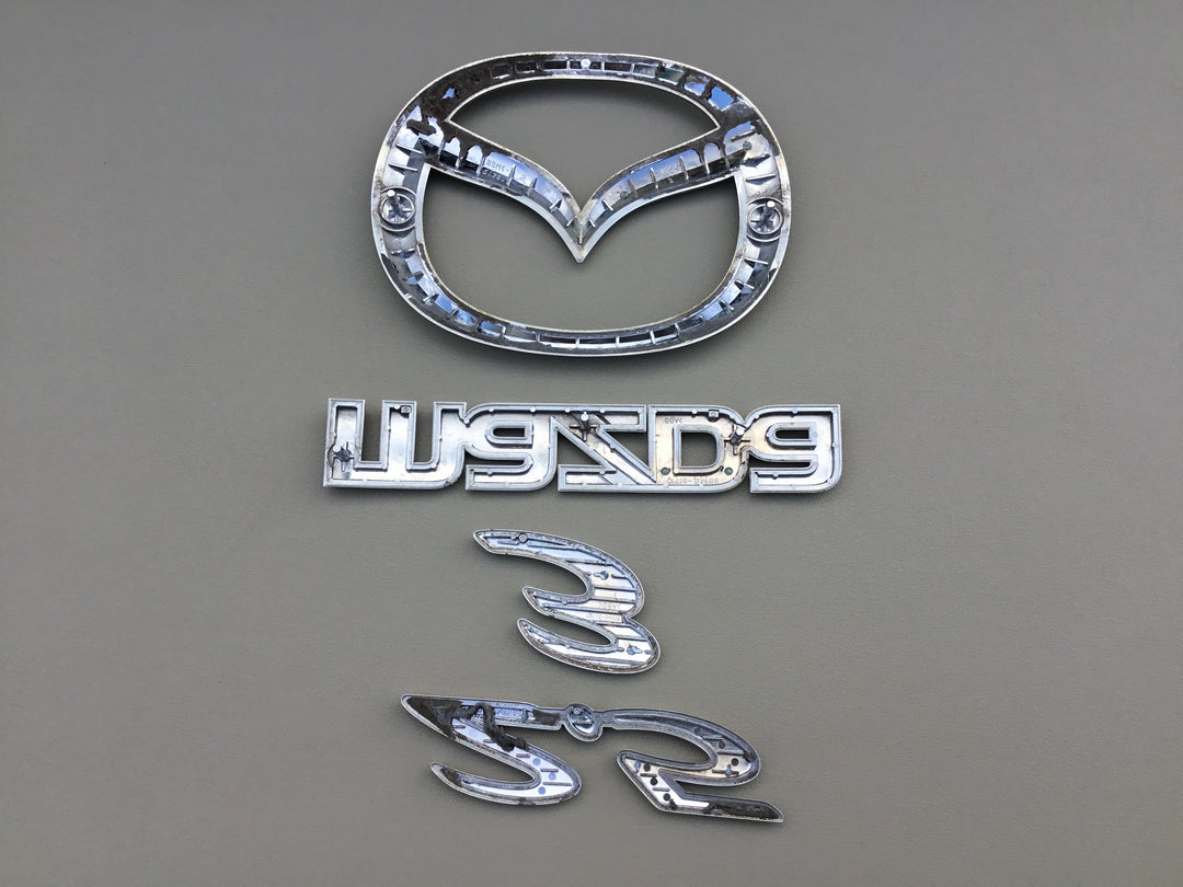 2010-2013 Mazda 3 2.5 Trunk Emblem Set