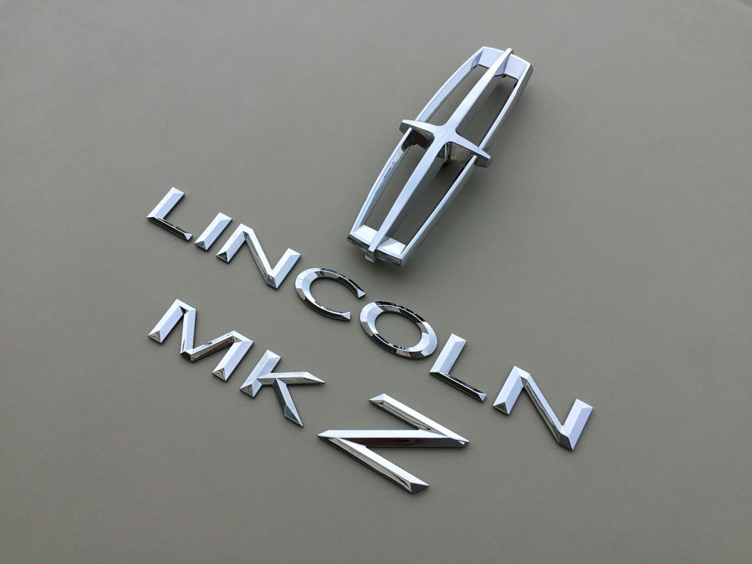 2006-2009 Lincoln MKZ Trunk Emblem Set