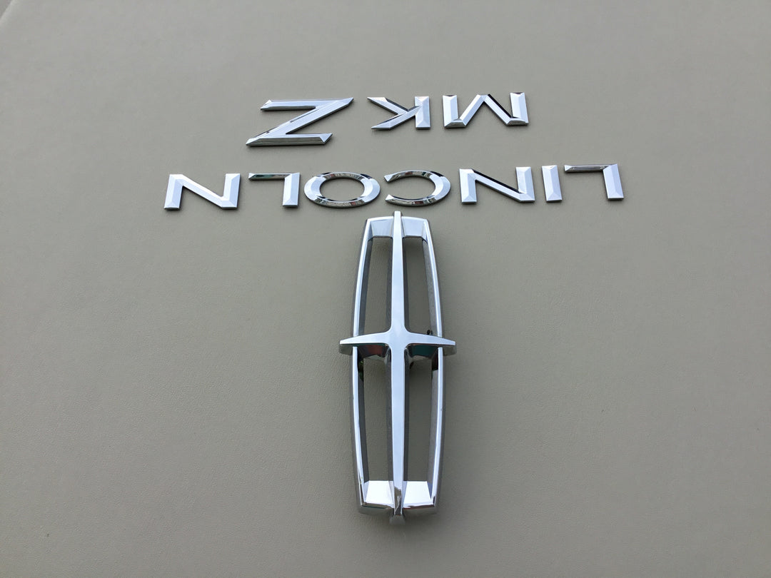 2006-2009 Lincoln MKZ Trunk Emblem Set