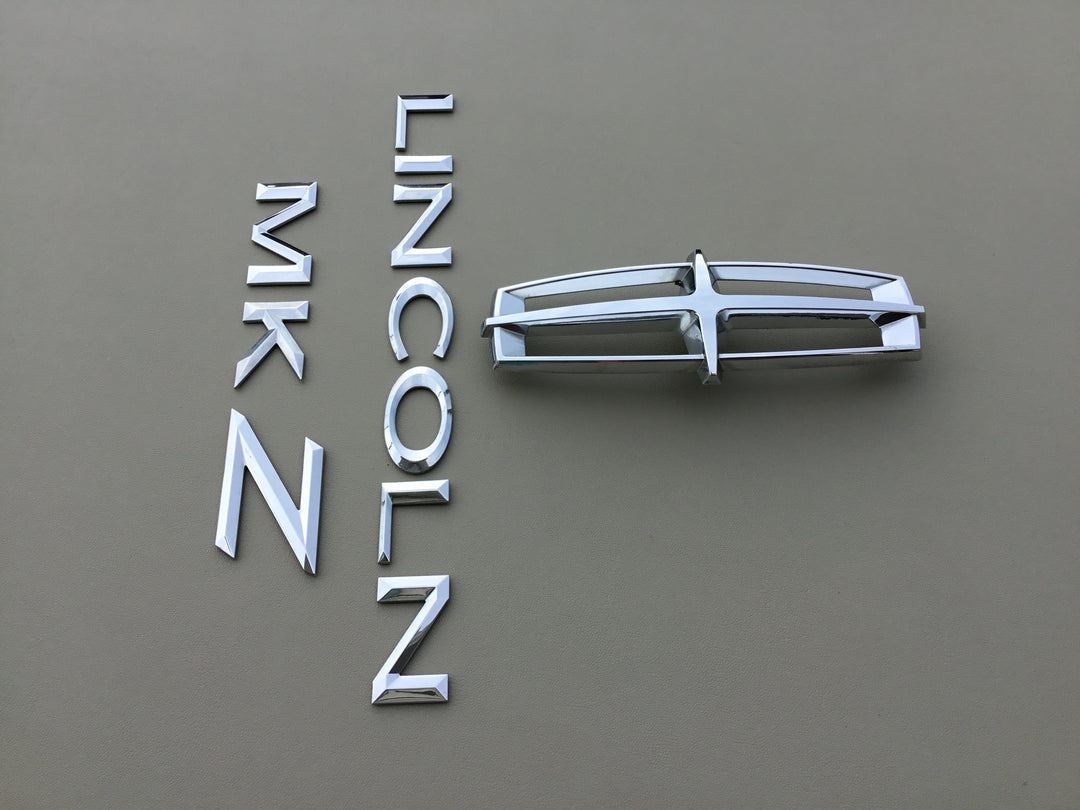 2006-2009 Lincoln MKZ Trunk Emblem Set