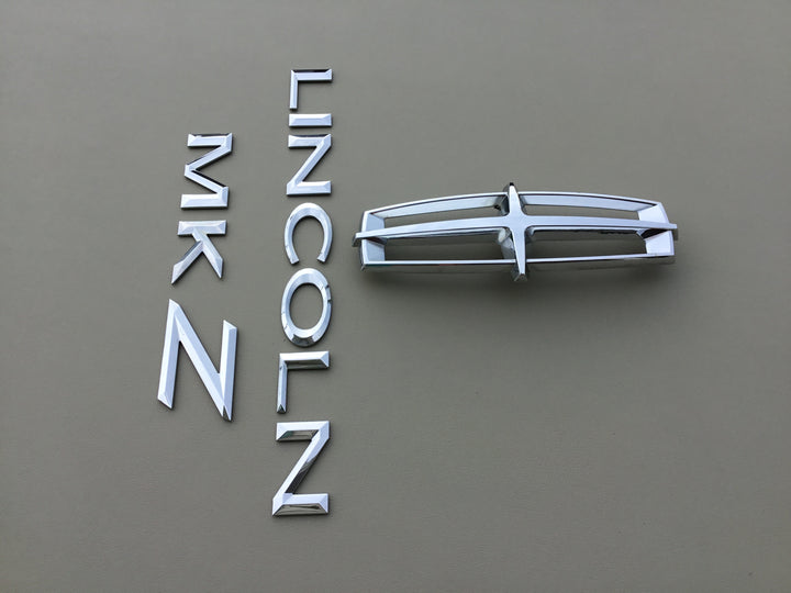 2006-2009 Lincoln MKZ Trunk Emblem Set
