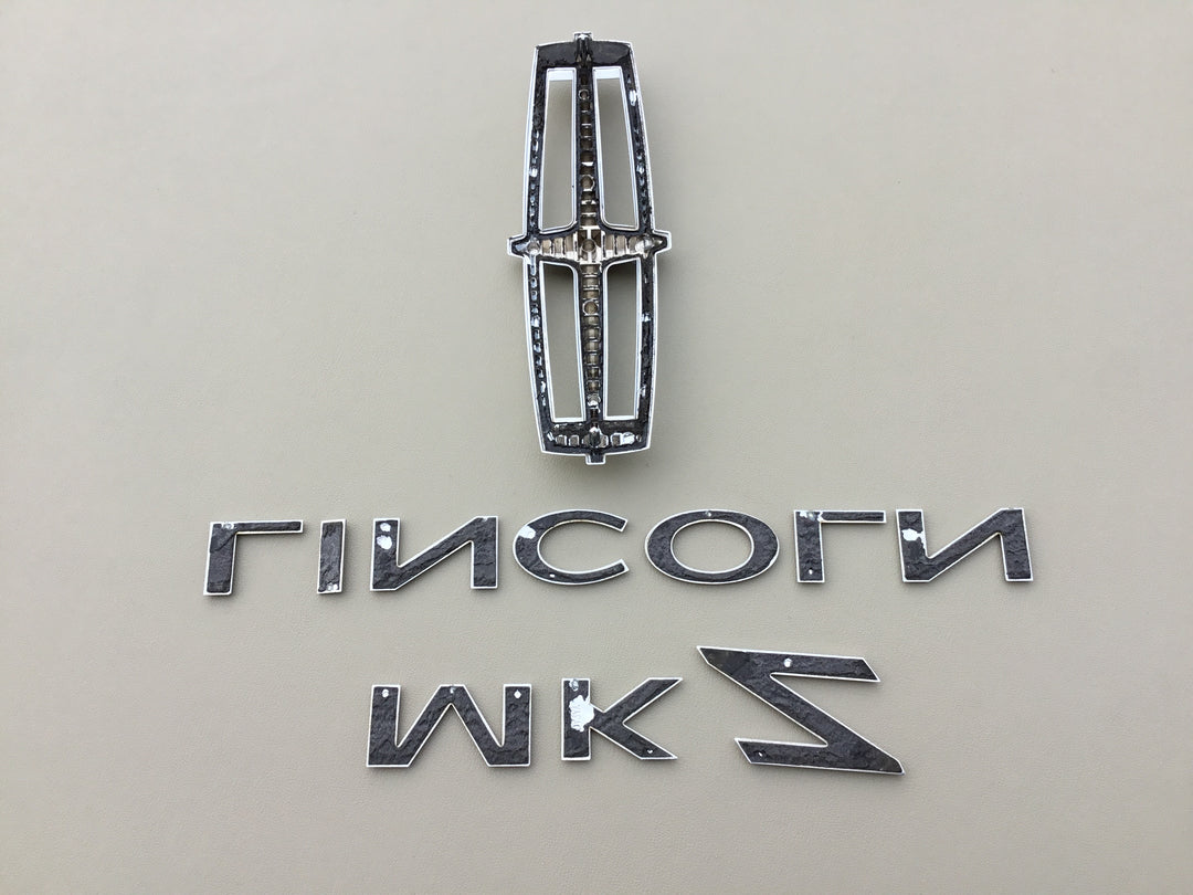 2006-2009 Lincoln MKZ Trunk Emblem Set