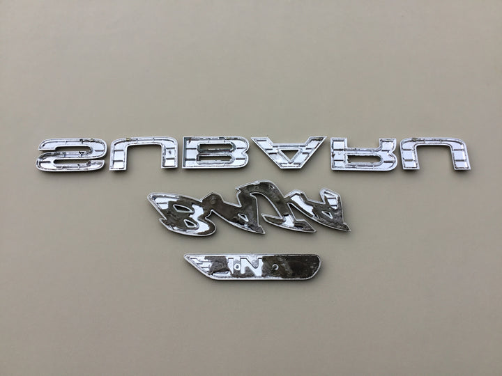 2003-2006 Subaru Baja AWD Tailgate Emblem Set