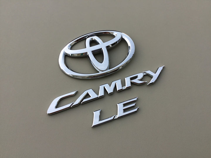 2012-2017 Toyota Camry LE Trunk Emblem Set