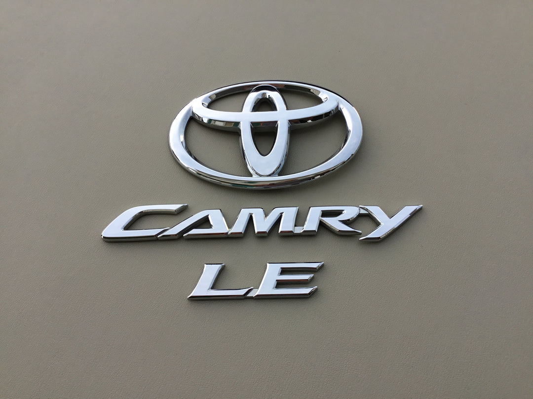 2012-2017 Toyota Camry LE Trunk Emblem Set