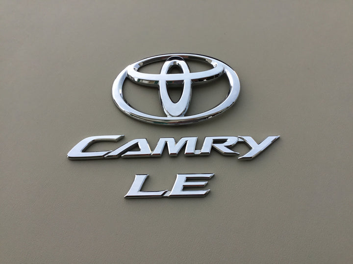 2012-2017 Toyota Camry LE Trunk Emblem Set