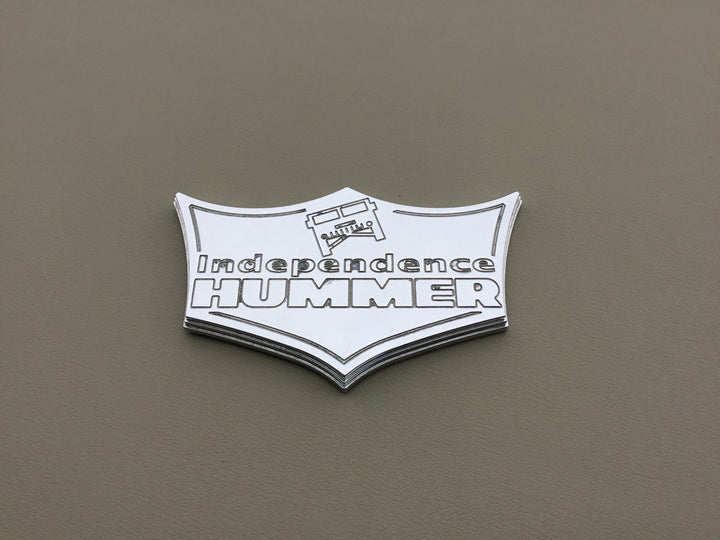 Independence Hummer Auto Dealership Tailgate Embelm