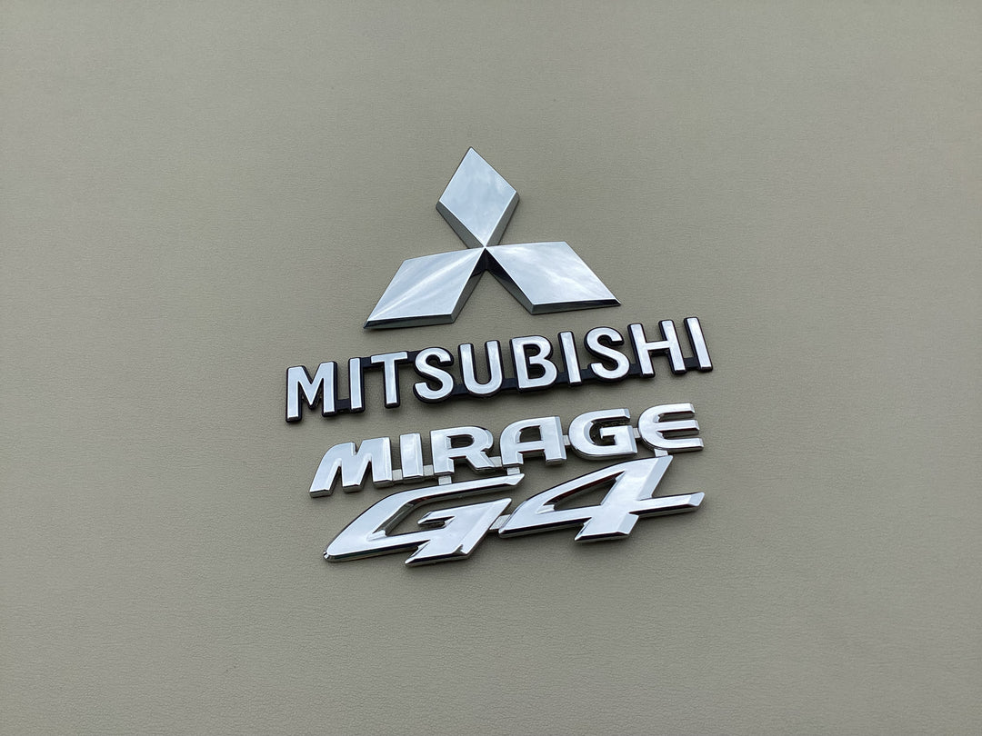 2017-2019 Mitsubishi Mirage G4 Trunk Emblem Set