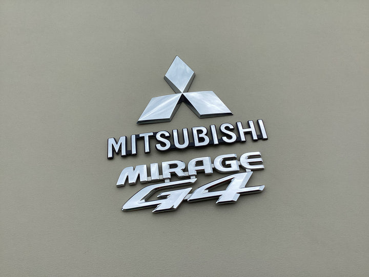 2017-2019 Mitsubishi Mirage G4 Trunk Emblem Set