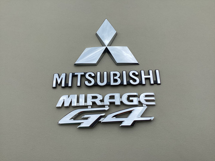2017-2019 Mitsubishi Mirage G4 Trunk Emblem Set