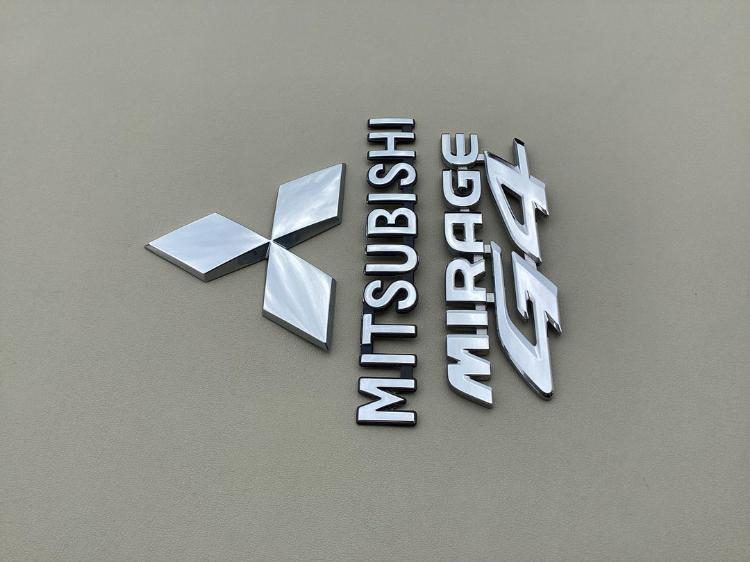 2017-2019 Mitsubishi Mirage G4 Trunk Emblem Set