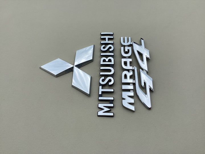 2017-2019 Mitsubishi Mirage G4 Trunk Emblem Set