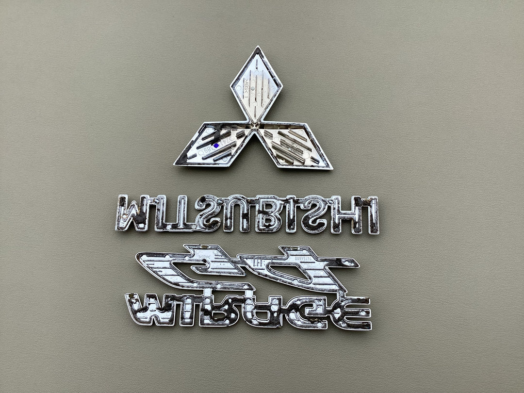 2017-2019 Mitsubishi Mirage G4 Trunk Emblem Set