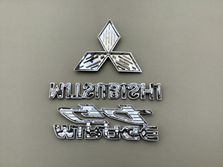 2017-2019 Mitsubishi Mirage G4 Trunk Emblem Set