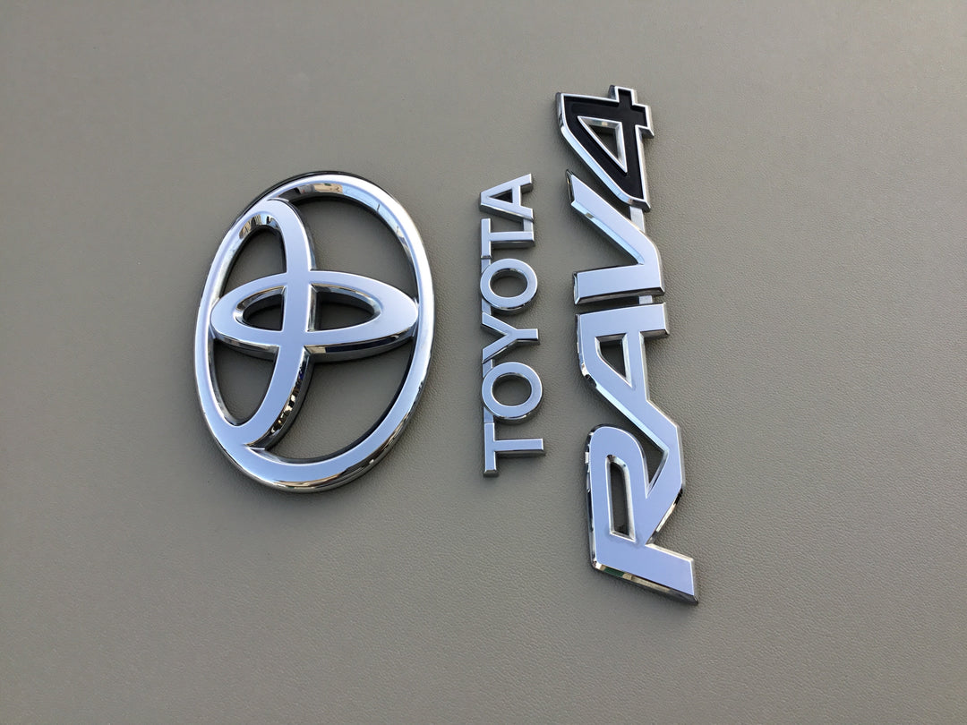 2006-2012 Toyota RAV4 Tailgate Emblem Set