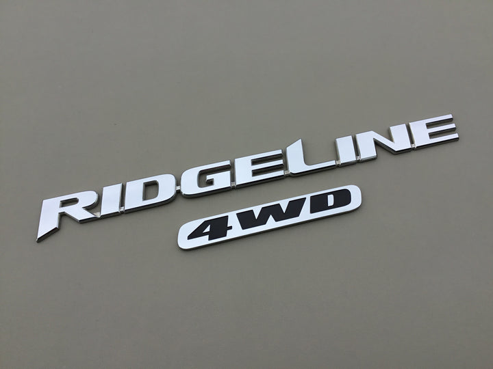 2006-2014 Honda Ridgeline 4WD Tailgate Emblem Set