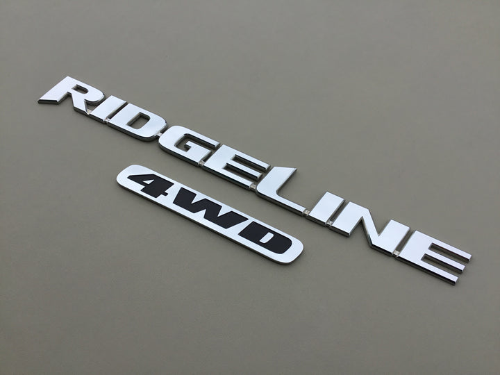 2006-2014 Honda Ridgeline 4WD Tailgate Emblem Set