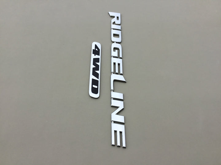 2006-2014 Honda Ridgeline 4WD Tailgate Emblem Set