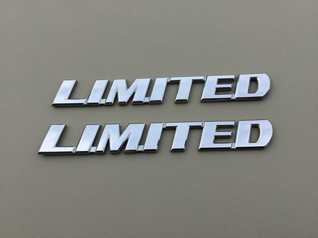 2006-2012 Toyota RAV4 Limited Door Emblem Set