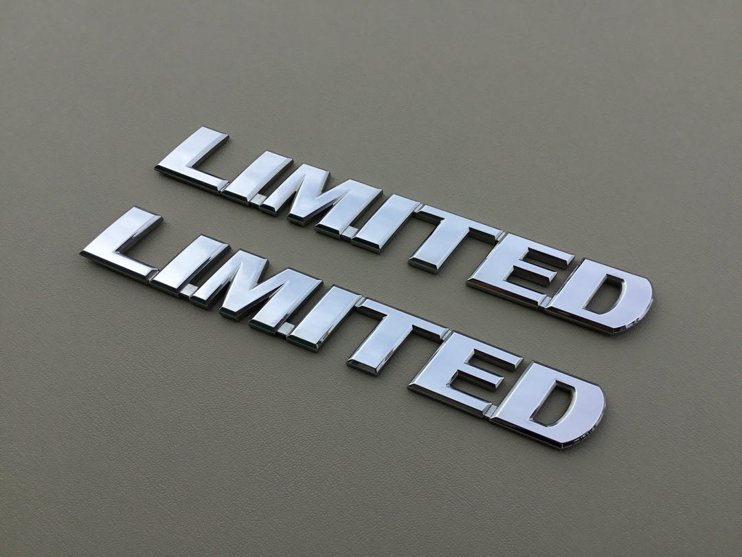 2006-2012 Toyota RAV4 Limited Door Emblem Set